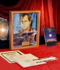 Arachnophobia Prop Spiders  Signed Jeff Daniels Autograph  Coa Uacc  Frame  Dvd