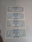 Toys R Us Geoffrey Cash Certificate Dollars Lot 20  10 5 1 Set 