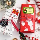108pcs Christmas Stickers Tags Labels  Name Gift Label Stickers For Presents