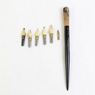 Vintage Koh-i-noor  No  127a Calligraphy Pen With 6 Metal Tips