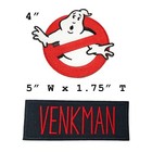Adults Iron-on Custom Ghostbusters Name Tag 4  Patch -  venkman 