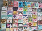 New Grab Bag Lot Of 50 Assorted Occasion Handmade Greeting Cards - Great Deal