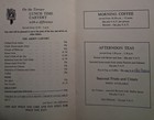 1960s-70s The Arden Hotel Restaurant Vintage Menu