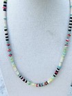 Beautiful Handmade Necklace - Native -  Old Stock Turquoise - High Grade