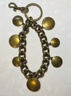 Coach  Brass Snapheads Bag Charm   Keychain   Key Ring - Large