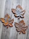 Cast Iron Maple Leaves Vintage Decorative Metal Leaf 