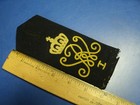 Wwi German Army Shoulder Board  Grenadier Regt Nr 7 With Kaiser Wilhelm Cypher