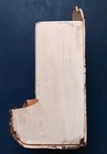 Vintage P n  Co   Fulton  Il  Metal Matchstick Holder - 6 Inches Tall