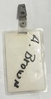 1985 Stevie Wonder Staff Pass Access All Areas Badge