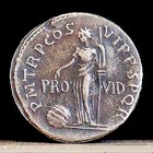 98-117 Ad Ancient Roman Coin Trajan Victory Providentia - Silver Denarius 19mm