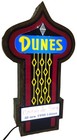 Dunes Casino Marquee Sign Lighted Replica Miniature Marquee