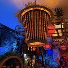 Tiki Lamp Light Oceanic Arts Inspired Vintage Basket Tiki Bar Tiki Mug Lounge