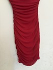 Windsor Women   s Xs Ruched Little Red Dress Bodycon Elegant Pinup Girl Prom