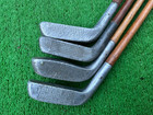 4 Vintage Circa Early 1900 s Aluminum Mallet Putters - Standard Golf Of England