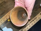 Brass Fog Horn W  Yellow Lanyard  British Royal Navy Wwii  Uk Vintage Original