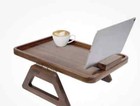 Smart Design Acacia Armrest Tray