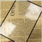 Full Page Large Sheet Magnifier Magnifying Glass Reading Aid Glass Page Magnifyi