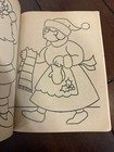 Vintage 1980 Whitman Christmas Coloring Book New
