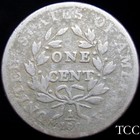 1798 Draped Bust Large Cent   Awesome Second Hair 1c Coin   Free Shipping   Tcc