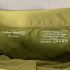 Outdoor Voices Rectrek Zip-off Convertible Pants Tri-color Block Green Tan Xs