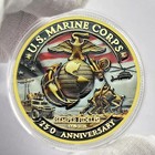 U s  Marine Corps 250th Anniversary Challenge Coin Semper Fidelis 1775-2025