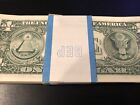 1977 One Dollar   1  Bill Uncirculated Consecutive Sequential Bep Wrap - 1 Note