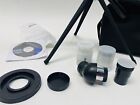 Meade Compact Refractor Telescope Model 60 Az-t W case And Accessories 