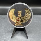 2021 Ghana 2 Cedis Legacy Of Egypt Isis 24ct Gold Plated Filigree Colored Coin