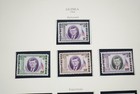 Guinea 1960s Jfk Collection Of 60 Stamps   30 Sheets Stored In Minkus Album