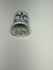 Vintage Porcelain Hand-painted Thimble Limoges France Artist Signed Collectible