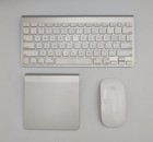 Apple A1314 Wireless Keyboard  A1296 Magic Mouse  A1339 Magic Trackpad - Tested