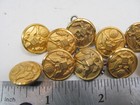 Ww2 U s  Military Eagle Buttons - Waterbury Button Co  Small Buttons Lot Of 22