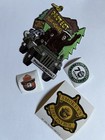 Smokey Bear Official  protect Our Homes  Patch   Three Bonus Smokey Stickers 