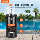 Vevor 1 5hp Pool Pump Motor 115 230v 13 6 6 8a 56j 3450rpm 90  f 250v Capacitor