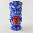 Tiki Mug Tiki s Grill And Bar Waikiki Hawaii Cobalt Blue Ceramic Sebastian 2012