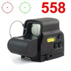 558 Holographic Scope Red Green Hunting Tactical Rifle Reflex Sight 20mm Rail Us