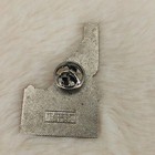 Idaho Souvenir Enamel State Shaped Lapel Pin W  Elk By Peter David