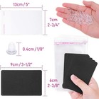 Earring Cards And Bags For Jewelry Packaging  Display Holders  Black