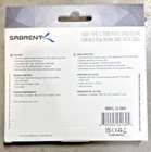 New Sabrent Usb Type C Enclosure For M 2 Pcie Nvme And Sata Ssd Ec-snve