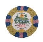  1000 Dunes    Hotel   Country Club Commemorative Chip 1955 - 1993 Las Vegas Rare