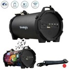 Loud Bluetooth Speaker Portable Wireless Boombox Aux Rechargeable Stereo System