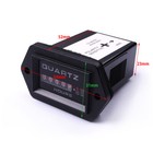 1-4x Engine Truck Tractor Boat Car Diesel Hour Meter Timer Tool Gauges Dc12v-36v