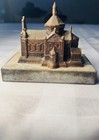 Rare 1930 s Basilique De Notre Dame De Lorette Metal Souvenir Building