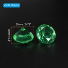 270pcs Acrylic Diamond 20mm Vase Filler Wedding Table Crystals Gems Green