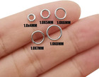 1000 Pcs Mix 4mm 5mm 6mm 7mm 8mm Stainless Steel Jump Rings For Jewelry Making 