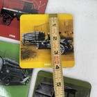 Telephone Of Pioneers America Vintage 4  Cork Coasters Set Of 6 Bell Trucks