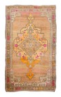Vintage Rug  Area Rug  Turkish Rug  4 5 X 8 Feet  Oushak Rug  Antique Rug