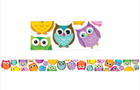 Carson-dellosa 36  Straight Edge Colorful Owls Borders 12 Strips  108176  Sealed