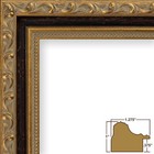 Craig Frames Regence  1 25 Inch Wide Amber And Gold Ornate Picture Frame