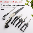 5-piece Gardening Tool Set With Pruning Shears  Folding Saw   Storage Case     Hea